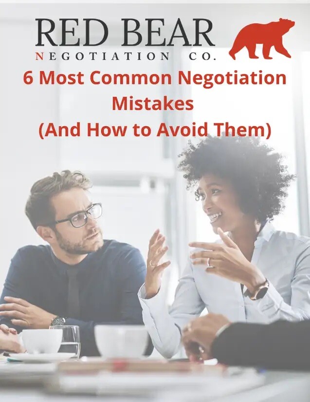 6 Most Common Negotiation Mistakes