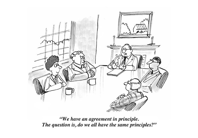 negotiation principles cartoon